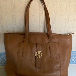 Tory Burch Tan Leather Tote